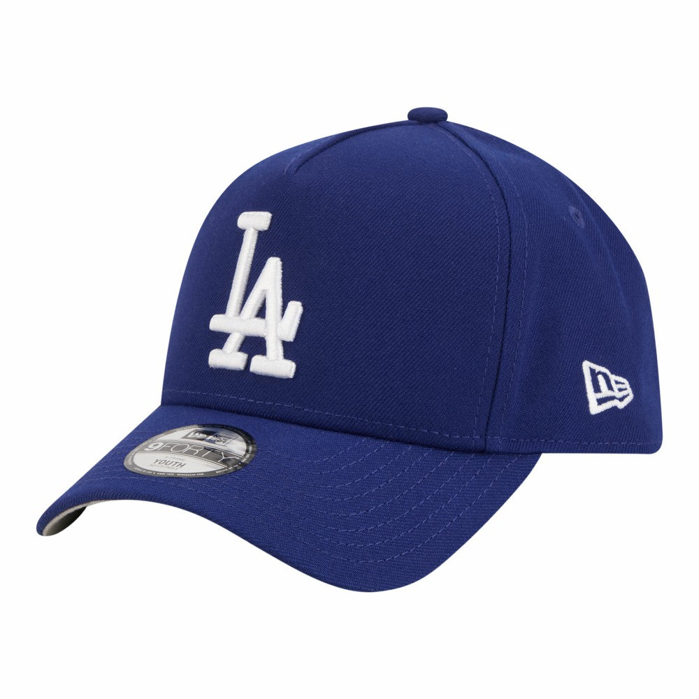 Los Angeles Dodgers Youth 9FORTY A-Frame Adjustable Hat - Royal | New Era