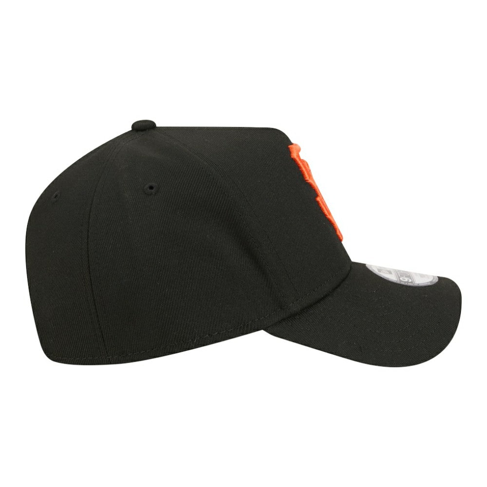 San Francisco Giants Youth 9FORTY A-Frame Adjustable Hat - Black | New Era