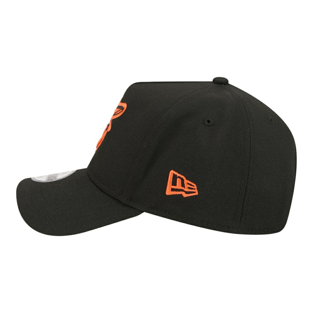 Baltimore Orioles Youth 9FORTY A-Frame Adjustable Hat - Black | New Era