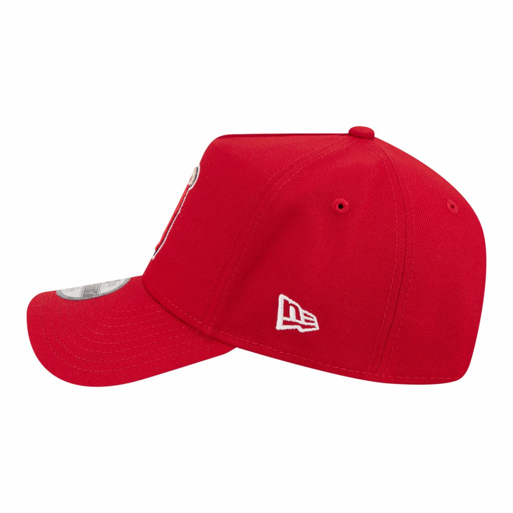 Los Angeles Angels Youth 9FORTY A-Frame Adjustable Hat - Red | New Era