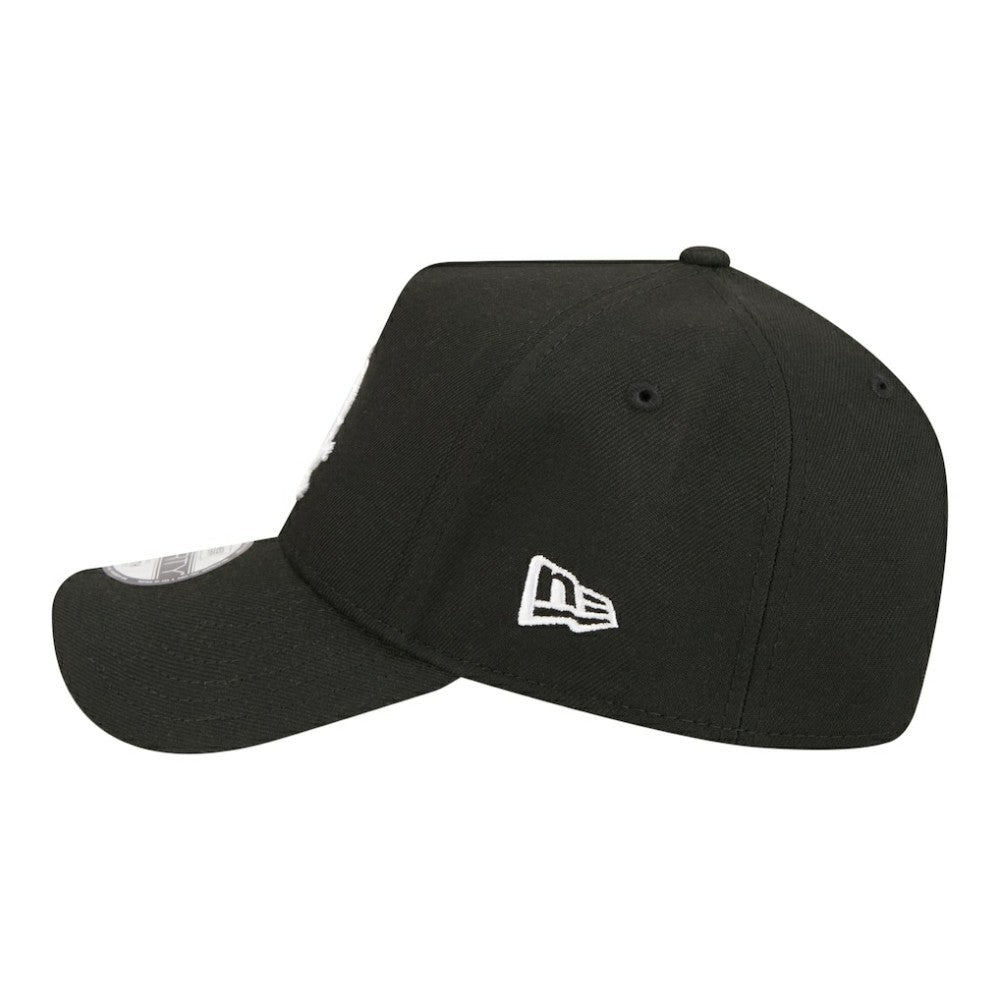 Chicago White Sox Youth 9FORTY A-Frame Adjustable Hat - Black | New Era