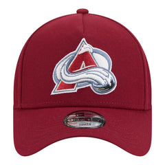 Colorado Avalanche New Era Youth 9FORTY A-Frame Adjustable Hat Burgundy