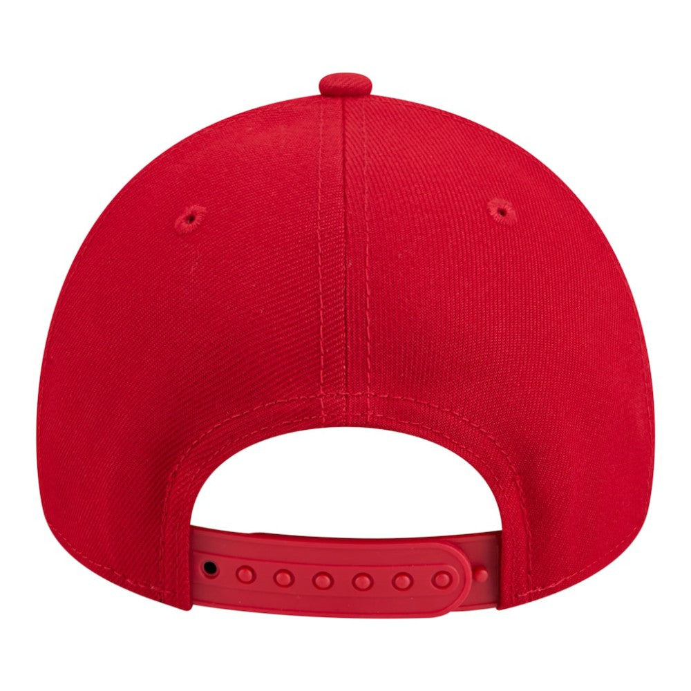 Calgary Flames New Era Youth 9FORTY A-Frame Adjustable Hat Red