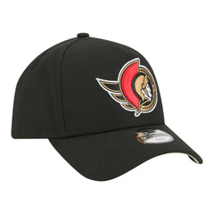 Ottawa Senators New Era Youth 9FORTY A-Frame Adjustable Hat Black