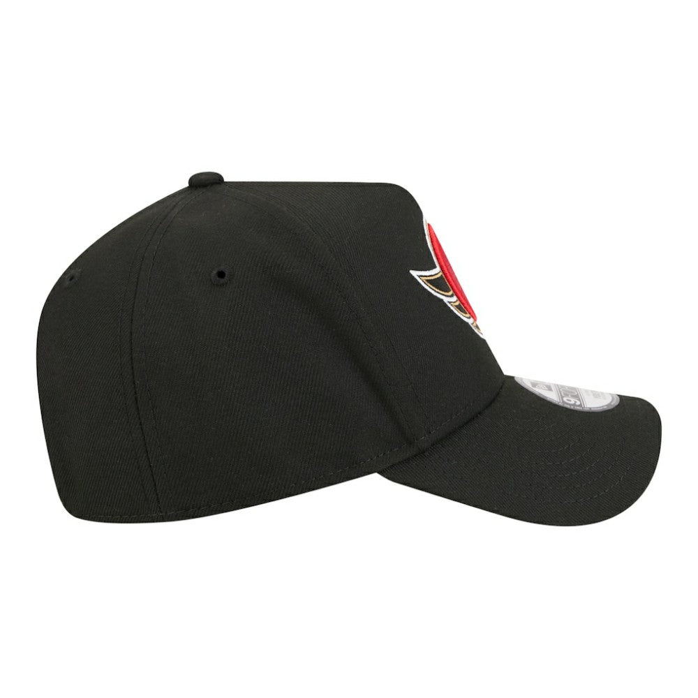 Ottawa Senators New Era Youth 9FORTY A-Frame Adjustable Hat Black