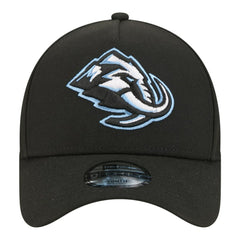 Utah Mammoth New Era Youth 9FORTY A-Frame Adjustable Hat Black