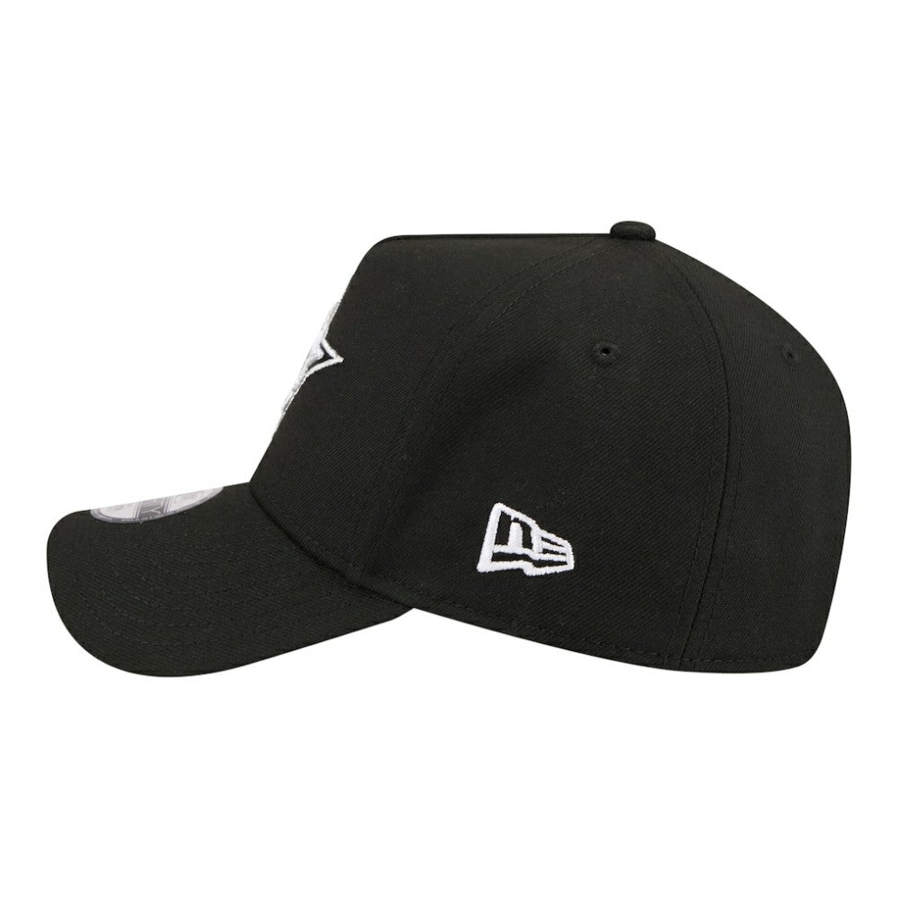 Dallas Stars New Era Youth 9FORTY A-Frame Adjustable Hat Black