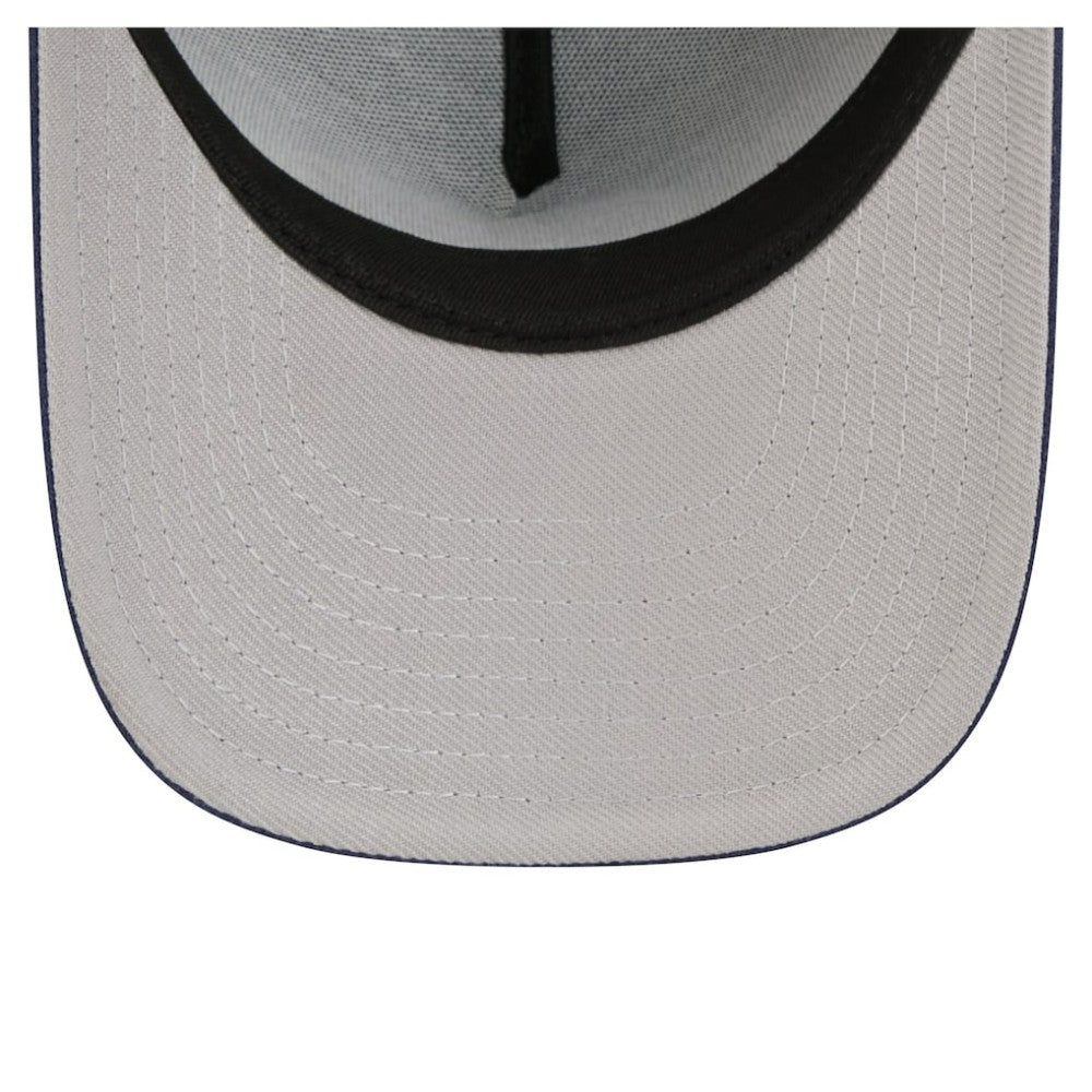 Columbus Blue Jackets New Era Youth 9FORTY A-Frame Adjustable Hat Navy