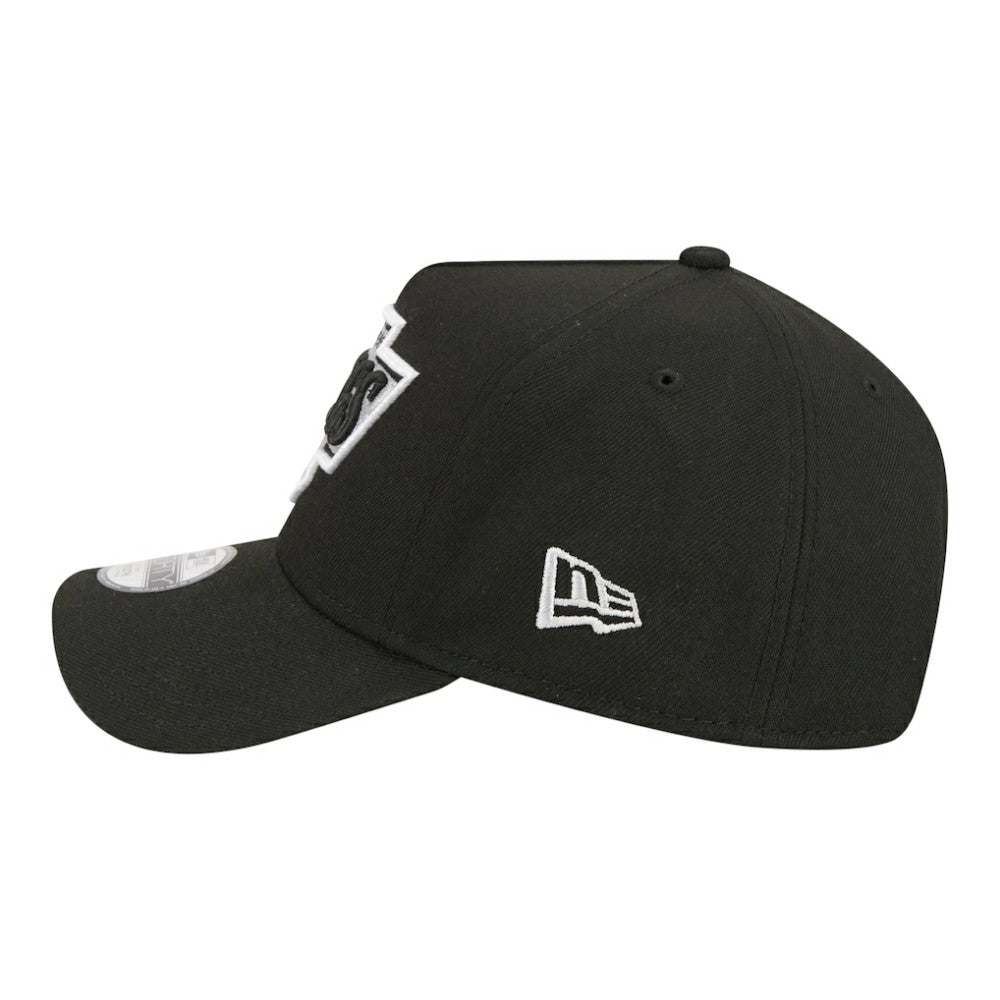 Los Angeles Kings New Era Youth 9FORTY A-Frame Adjustable Hat Black