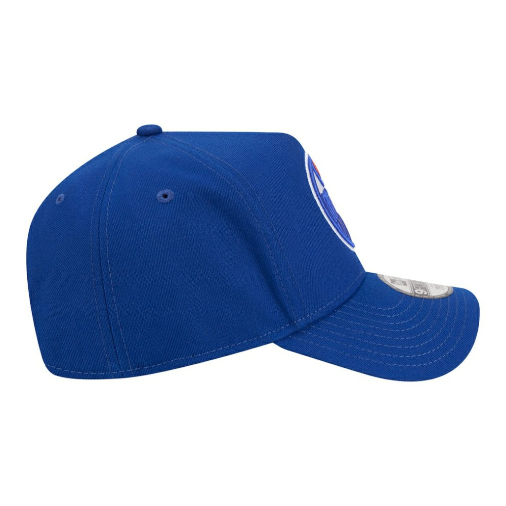 Edmonton Oilers New Era Youth 9FORTY A-Frame Adjustable Hat Royal