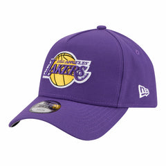Los Angeles Lakers Youth 9FORTY A-Frame Adjustable Hat - Purple | New Era for sale