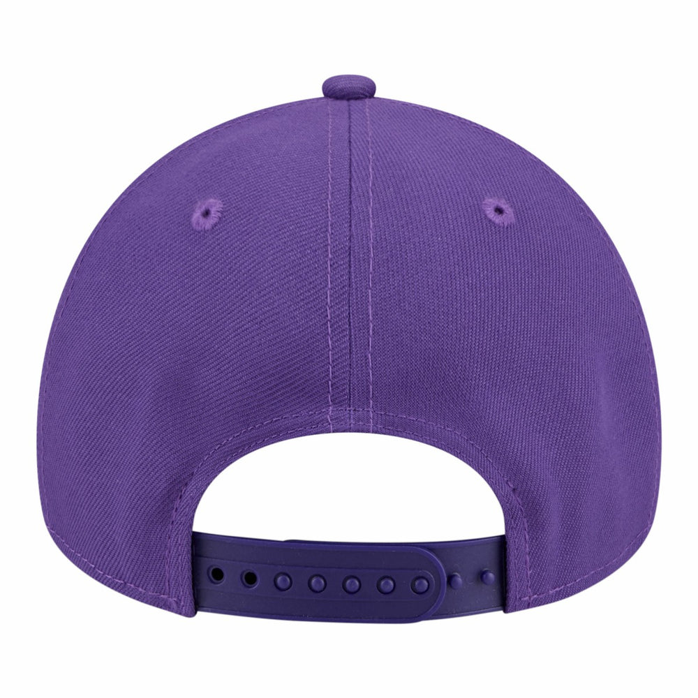 Los Angeles Lakers Youth 9FORTY A-Frame Adjustable Hat - Purple | New Era for sale