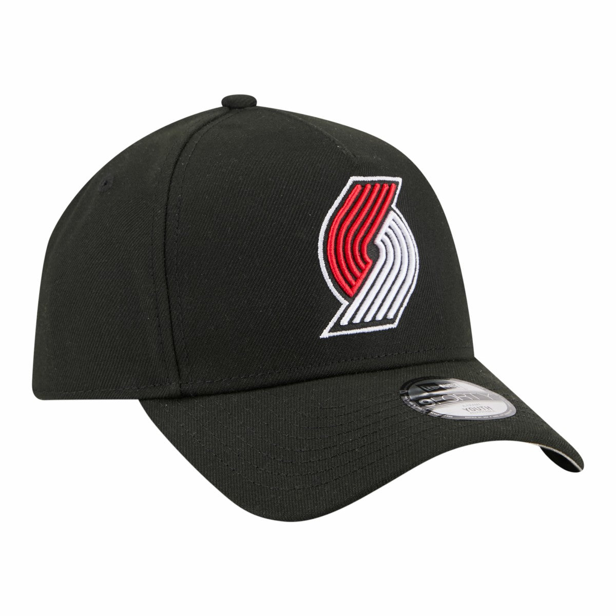 Portland Trail Blazers Youth 9FORTY A-Frame Adjustable Hat - Black | New Era on sale