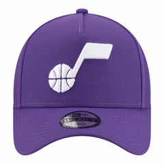 Utah Jazz Youth 9FORTY A-Frame Adjustable Hat - Purple | New Era shop