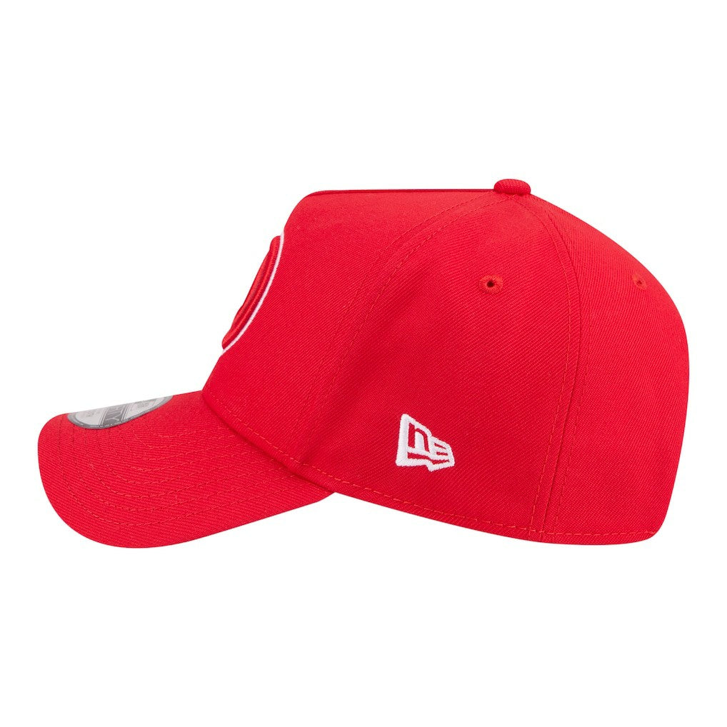 Atlanta Hawks Youth 9FORTY A-Frame Adjustable Hat - Red | New Era for sale
