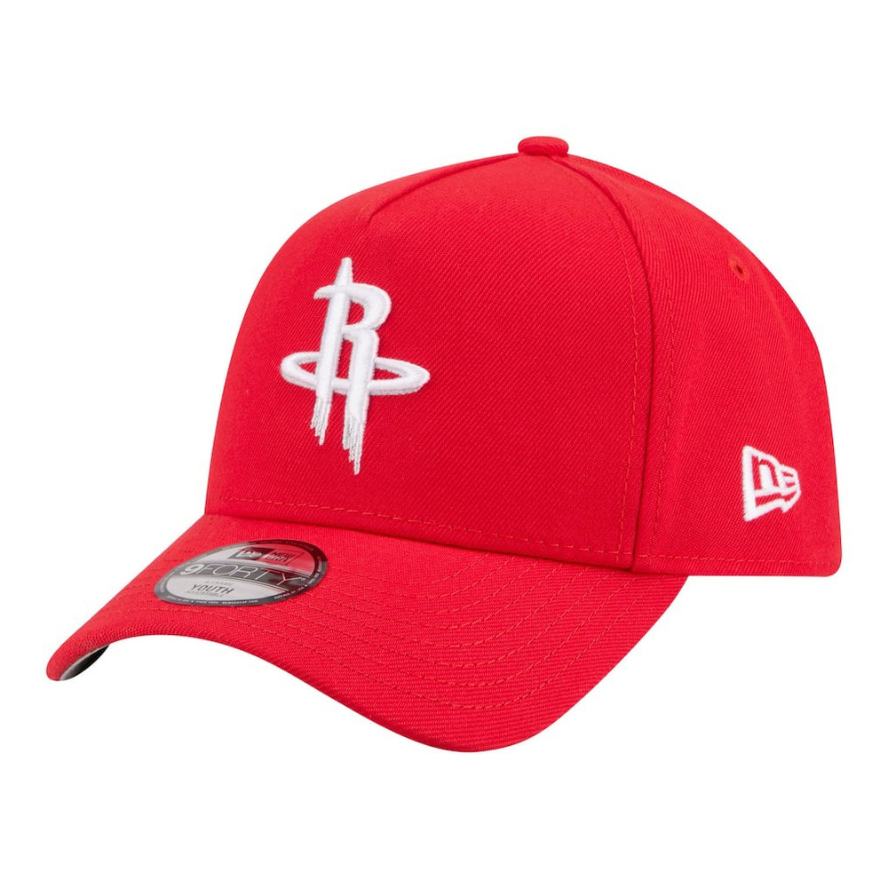 Houston Rockets Youth 9FORTY A-Frame Adjustable Hat sale - Red | New Era discount