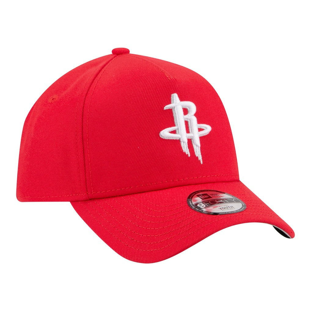 Houston Rockets Youth 9FORTY A-Frame Adjustable Hat sale - Red | New Era discount