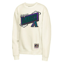 Arizona Diamondbacks Youth Retro Billboard Sweatshirt - Natural | Mitchell & Ness