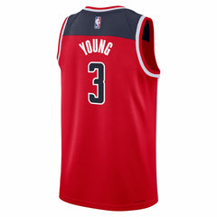 Trae Young Washington Wizards Youth Swingman Jersey - Icon Edition - Red | Nike for sale