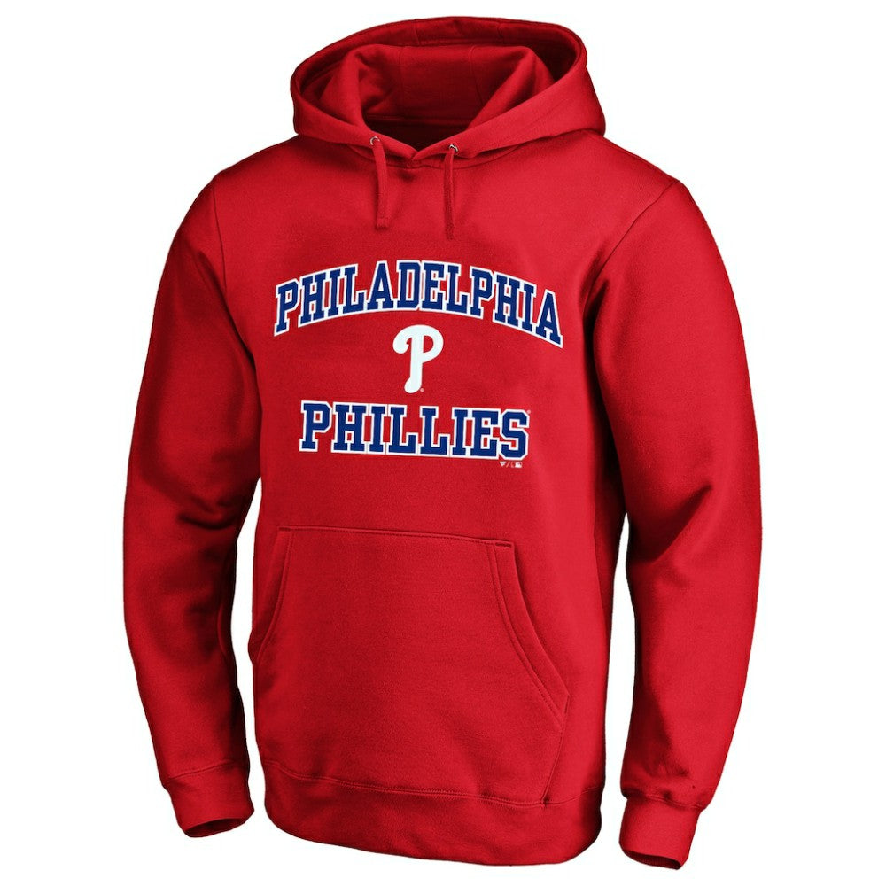 Philadelphia Phillies Big & Tall Heart & Soul Hoodie - Red