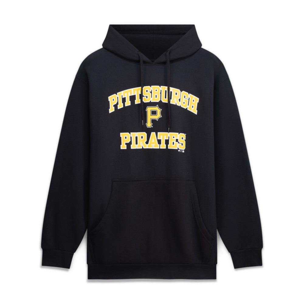 Pittsburgh Pirates Big & Tall Heart & Soul Hoodie - Black