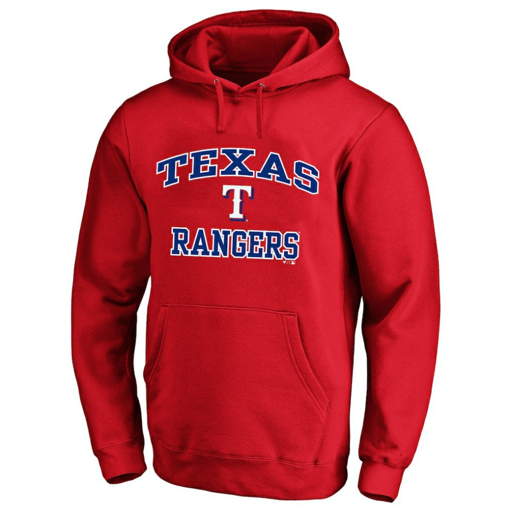 Texas Rangers Big & Tall Heart & Soul Hoodie - Red