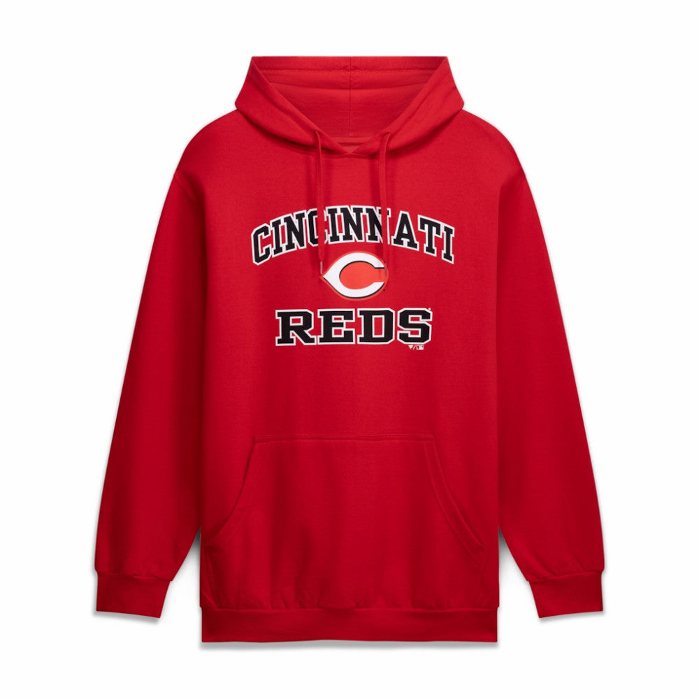 Cincinnati Reds Big & Tall Heart & Soul Hoodie - Red