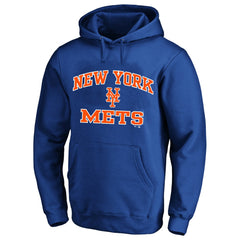 New York Mets Big & Tall Heart & Soul Hoodie - Royal