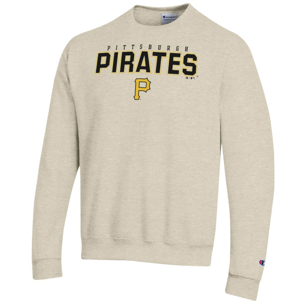 Pittsburgh Pirates Champion Eco Powerblend Sweatshirt - Oatmeal