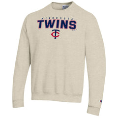 Minnesota Twins Champion Eco Powerblend Sweatshirt - Oatmeal