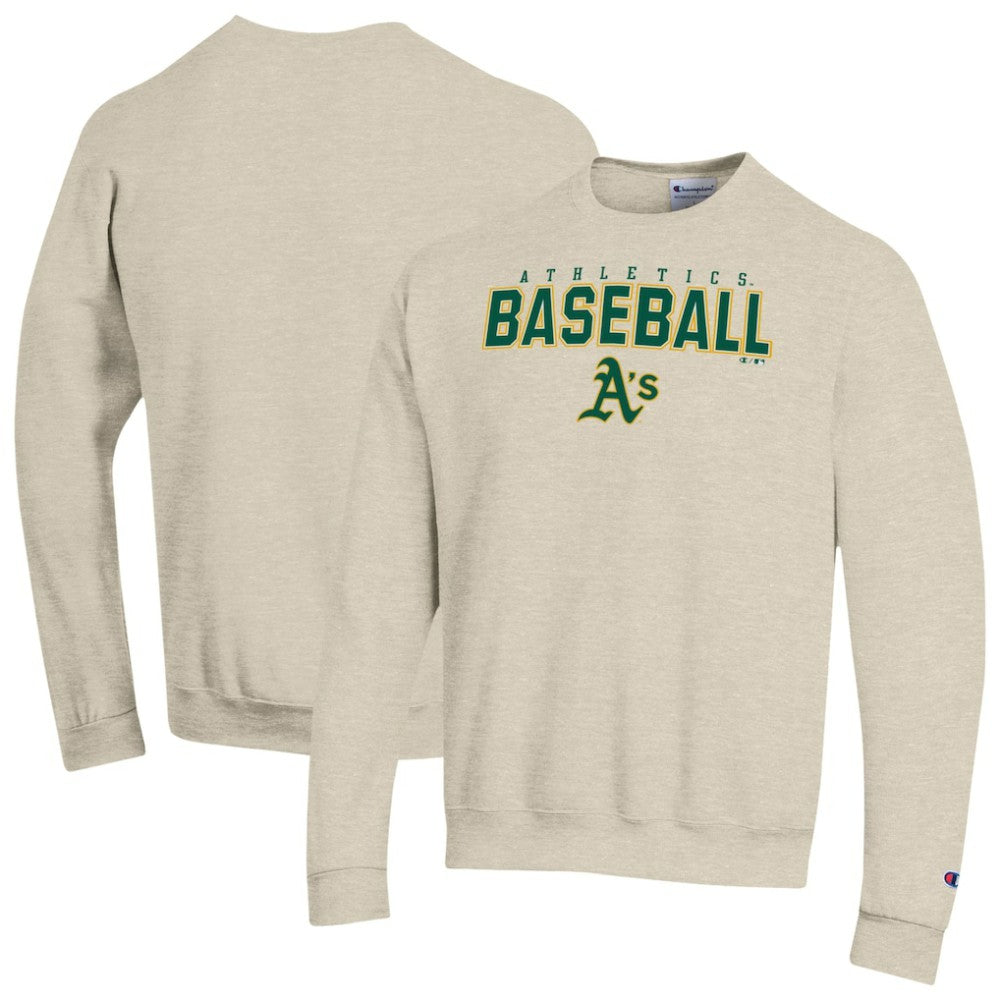 Athletics Champion Eco Powerblend Sweatshirt - Oatmeal