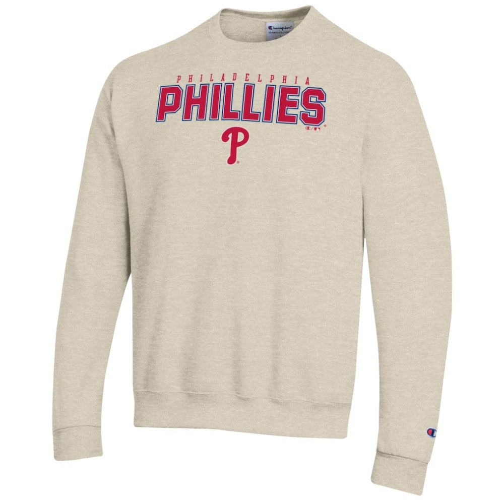 Philadelphia Phillies Champion Eco Powerblend Sweatshirt - Oatmeal