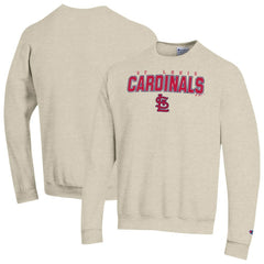 St. Louis Cardinals Champion Eco Powerblend Sweatshirt - Oatmeal