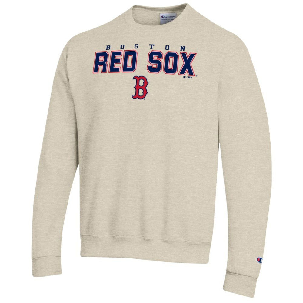 Boston Red Sox Champion Eco Powerblend Sweatshirt - Oatmeal