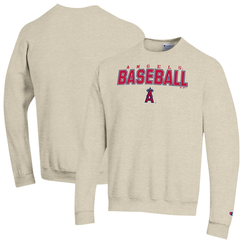 Los Angeles Angels Champion Eco Powerblend Sweatshirt - Oatmeal