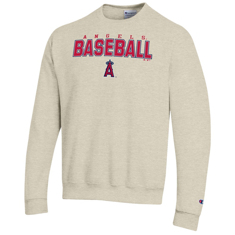 Los Angeles Angels Champion Eco Powerblend Sweatshirt - Oatmeal
