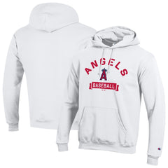 Los Angeles Angels Champion Eco Powerblend Hoodie - White