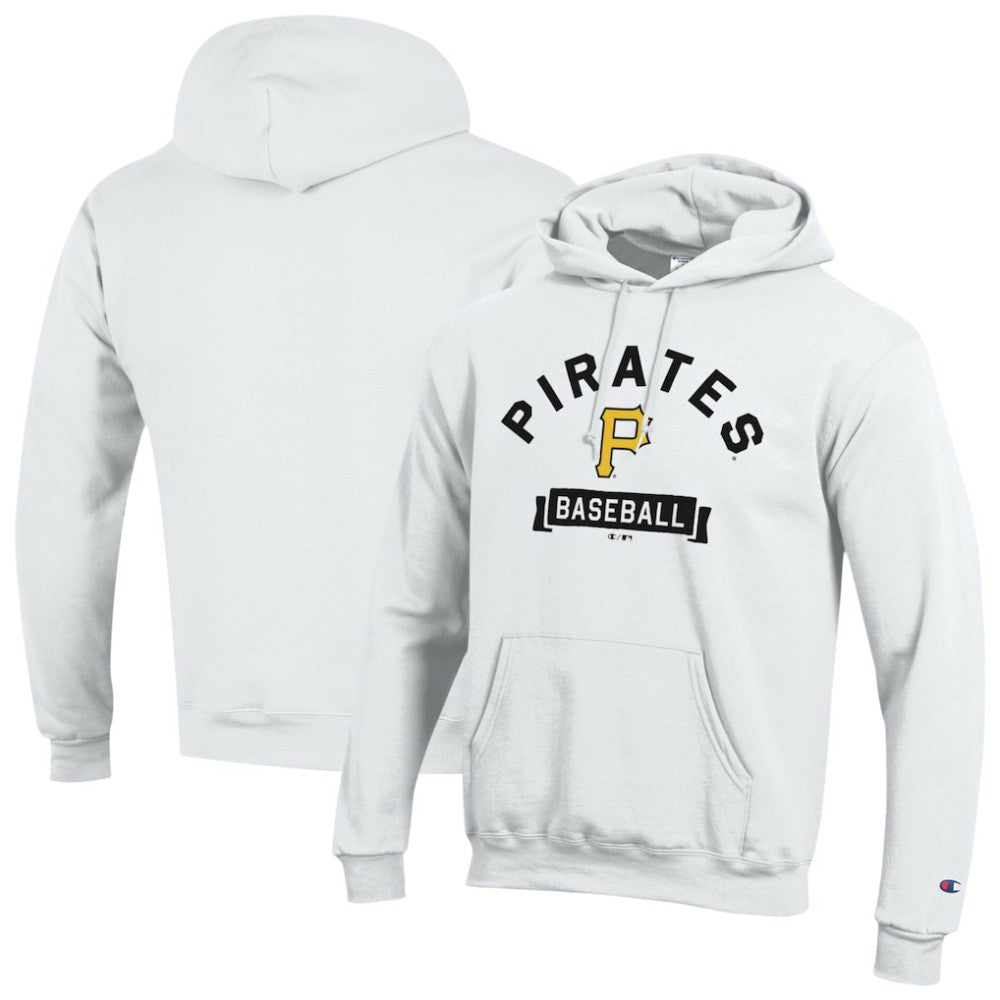 Pittsburgh Pirates Champion Eco Powerblend Hoodie - White