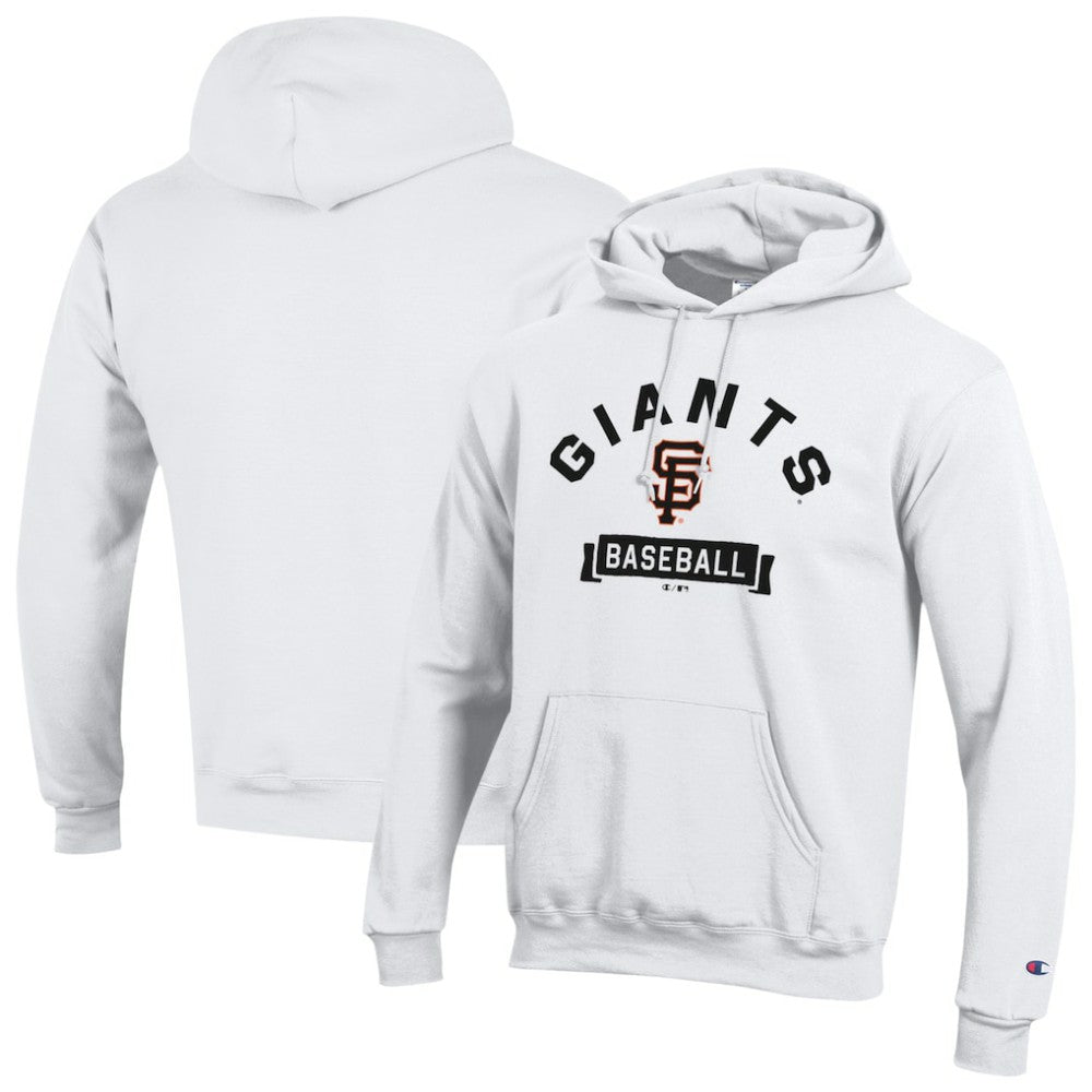 San Francisco Giants Champion Eco Powerblend Hoodie - White