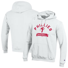Philadelphia Phillies Champion Eco Powerblend Hoodie - White
