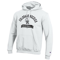 Colorado Rockies Champion Eco Powerblend Hoodie - White