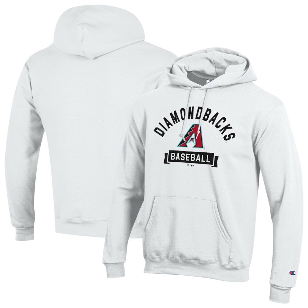Arizona Diamondbacks Champion Eco Powerblend Hoodie - White