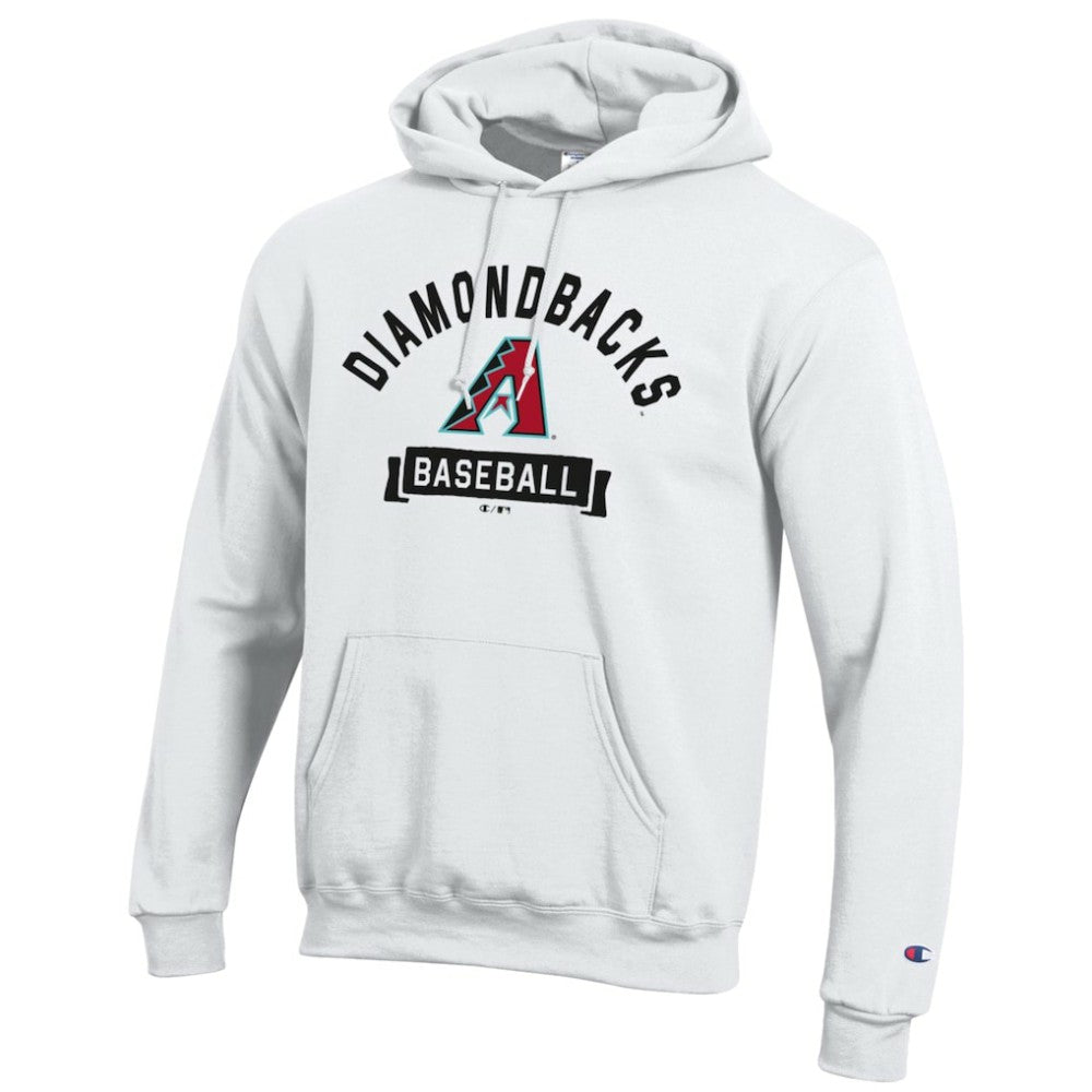 Arizona Diamondbacks Champion Eco Powerblend Hoodie - White