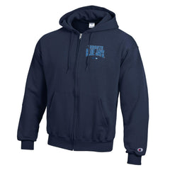 Toronto Blue Jays Champion Eco Powerblend Full-Zip Hoodie - Navy