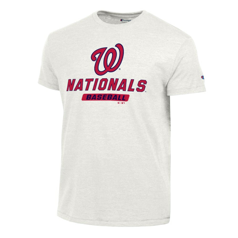 Washington Nationals Champion Ultimate Tri-blend T-Shirt - White