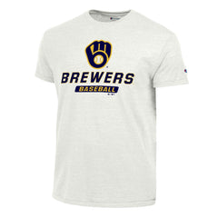 Milwaukee Brewers Champion Ultimate Tri-blend T-Shirt - White