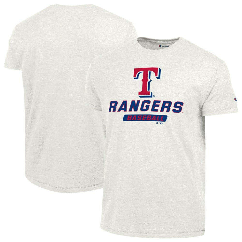 Texas Rangers Champion Ultimate Tri-blend T-Shirt - White