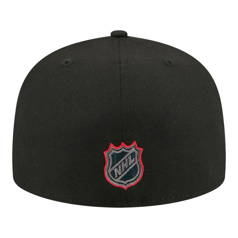 Washington Capitals New Era Color Pop 59FIFTY Fitted Hat Black
