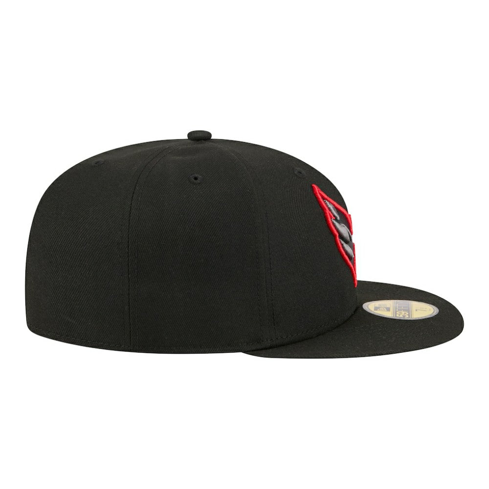 Washington Capitals New Era Color Pop 59FIFTY Fitted Hat Black