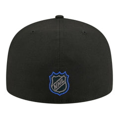 Edmonton Oilers New Era Color Pop 59FIFTY Fitted Hat Black